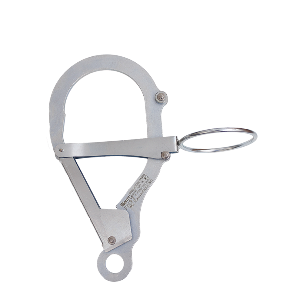 Mosquetón para pértiga Pert10 de Irudek.