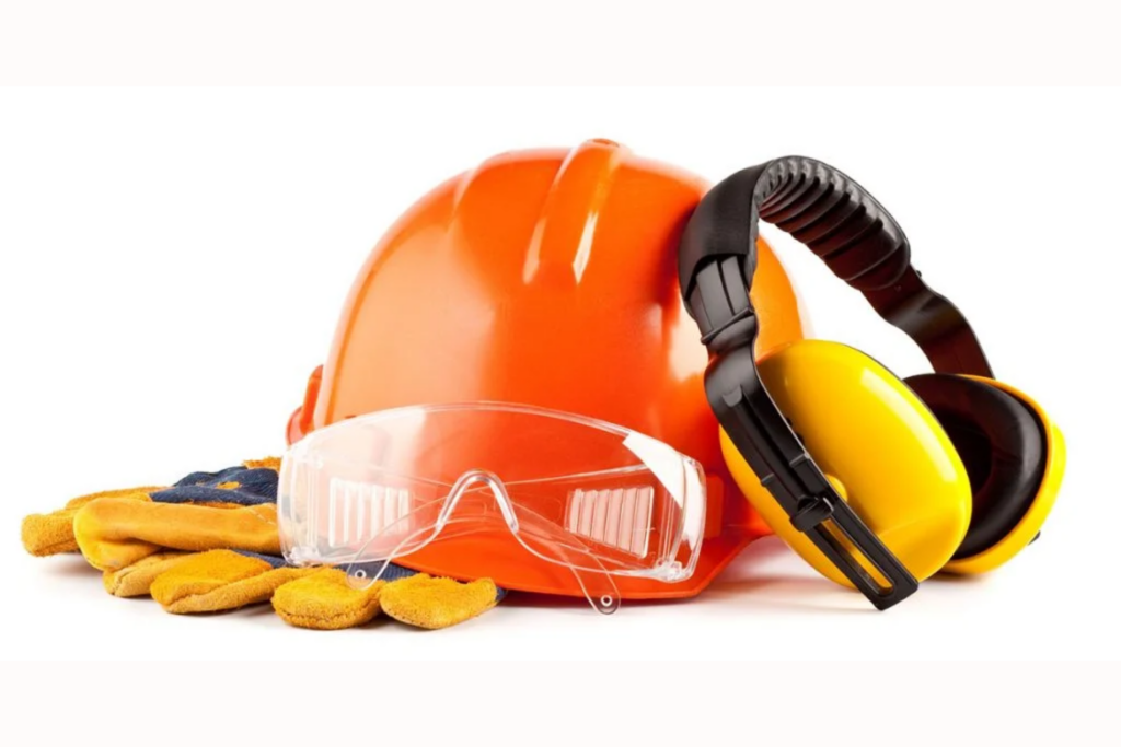 Imagen de unos equipos de protección individual.