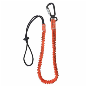 Vista del portaherramientas TOOL-HOLDER de Safetop, extensible hasta los 138 cm.