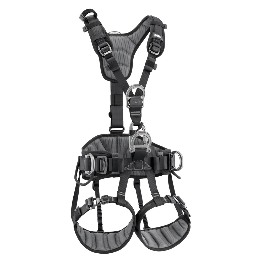 Vista frontal del arnés Avao Fast de Petzl.