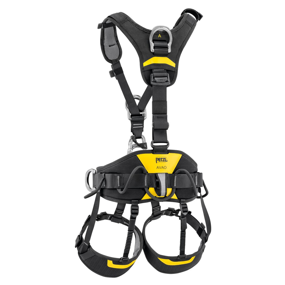 Vista trasera del arnés Avao Fast de Petzl.