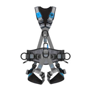 Vista frontal del arnés EXPERT 3 PRO de Irudek.